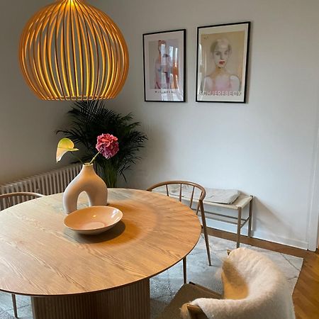 Central Lejlighed Med Udsigt Til Parken 오덴세 외부 사진